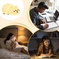 thumbnail image 3 of Lámpara de Noche con Forma de Animal, con Control Táctil, para Mesita de Noche, con Forma de , Luz Recargable y Regulable de 3 Niveles para Decoración del Hogar., 3 of 5