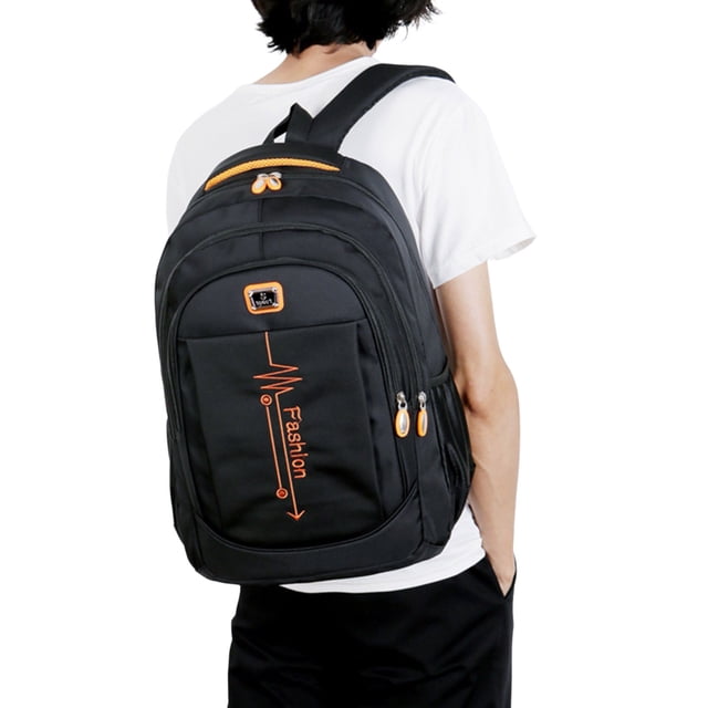 GPOECD Fashionable Practical Large Capacity Comfortable Student Backpack for Junior and High School School Backpack Orange,One Size