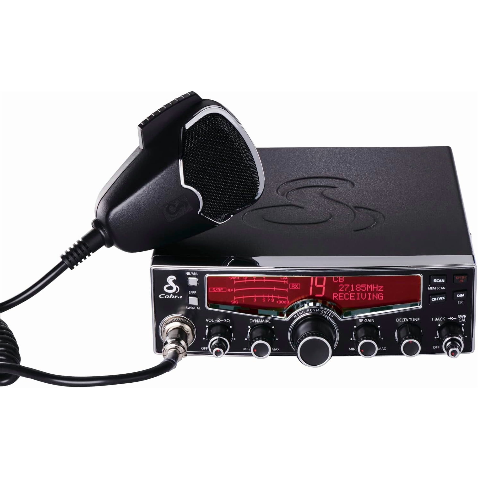 Cobra 29 LX Professional CB Radio with 4-Color Selectable LCD Display, NOAA Weather & Emergency Alerts (New)