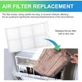 thumbnail image 2 of WJ85X21746 Air Conditioner AC Air Filter Replacement Replaces AP6280063, 4588851, A0010209471, PS12171954 for AHQ06LYQ1, AHQ06LYW1, AHR05LWQ1, AHR05LWQ2, 2 of 2