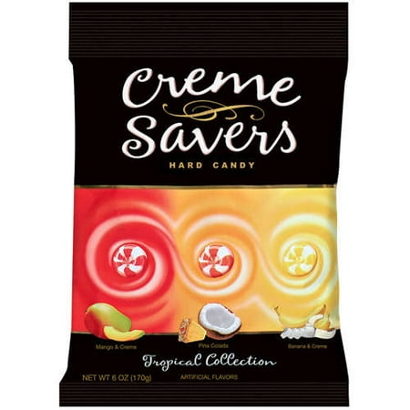 Creme Savers: Tropical Collection Hard Candy, 6 oz