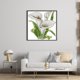 thumbnail image 3 of Kit Punto Cruz Con Flores Impresas 14 Quilates Bordado Parcial Cala (17x17 Cm), 3 of 9