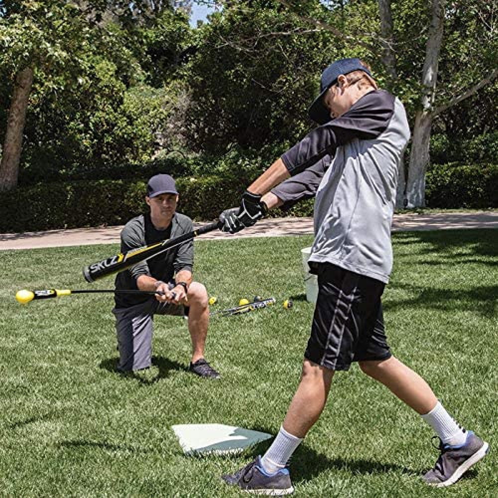 Details about   Hitting Stick Batting Swing Trainer for Baseball and Softball 52" Baseball Trai 