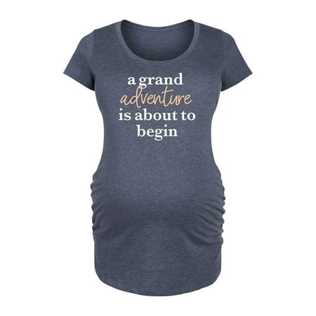 

Bloom Maternity - Grand Adventure - Maternity Scoop Neck Graphic T-Shirt