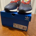 thumbnail image 3 of Ad-id-as 2K Boost 2.0 Navy Blue Red Yellow Men's Size 9 Running Shoe GY5797, 3 of 6