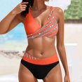 thumbnail image 2 of High Waisted Two Piece Swimsuit Womens Sexy Bikini Set Tummy Control Bathing Suit Modest Full Coverage Bikini 2025, 2 of 7