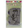 thumbnail image 2 of stampendous rubber, cling house mouse stamp summer snacking, 2 of 2