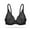 Black, variant on Wingslove Women's Sexy Lace Bra Underwire Bralette Low-Cut Plunge Bra