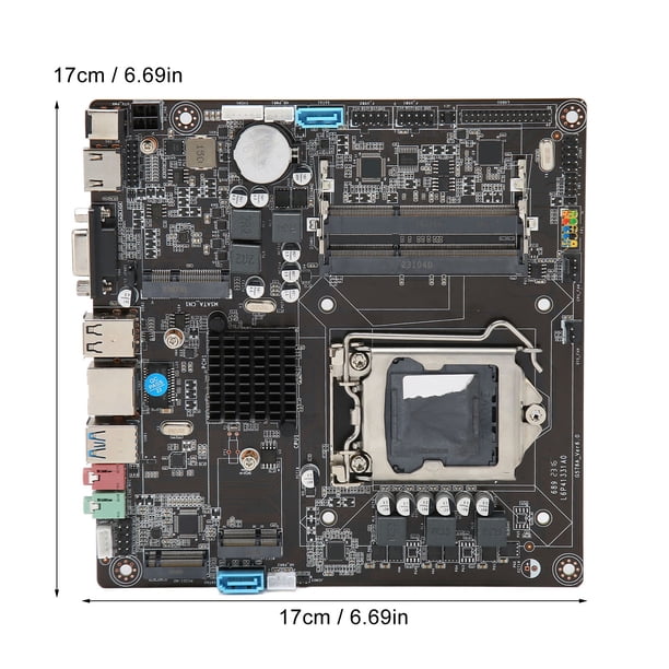 Gaming PC Motherboard, H81 LGA 1150 Slot Motherboard 10 100 1000