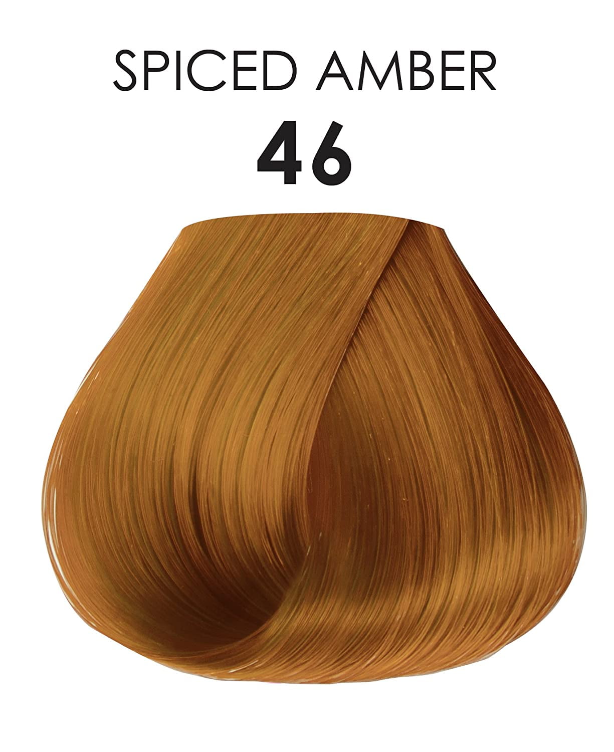 Adore Semi-Permanent Hair Color #046 Spiced Amber, 4 oz, 6 Pack