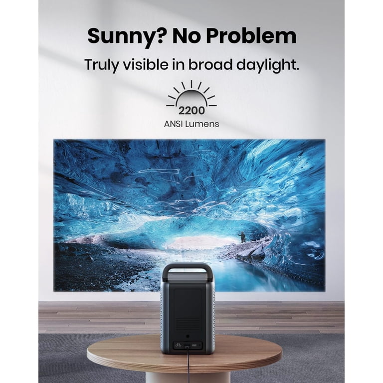 NEBULA Cosmos Laser 4K Projector, 2200 ANSI Lumens, Android TV