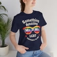 thumbnail image 3 of Pride Week Mr. & Mr., Bella & Canvas, Cotton Short Sleeve T-Shirt, S-5XL, 3 of 7