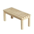 thumbnail image 1 of 1:12 Dollhouse Bench DIY Scene Model Mini Wooden Chair for Dining Room Decor Zulema reloj de pared casa de muñecas, 1 of 8