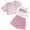 j171-Pink, variant on LIIPEE Girls Summer Outfits 3 Piece Set Solid Color Mesh Tees Letter Print Sleeveless Camisole And Shorts Kids Casual Cute Outfit Sets,9-10 Years
