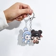 thumbnail image 2 of 3pcs Películas Periféricas Ne Zha Ao Bing Acrílico Llave Anillo Regalo para Fanáticos Amigos, 2 of 9
