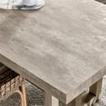 thumbnail image 3 of Pemberly Row 94" Transitional Pine Solid Wood Dining Table in Natural Brown, 3 of 6
