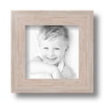 thumbnail image 2 of ArtToFrames 5" x 5" Contrast White Picture Frame, 5x5 inch White Wood Poster Frame (WOM-4931), 4 Pack, 2 of 7