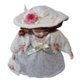 thumbnail image 4 of Muñeca de porcelana victoriana Macarena de 30 de Princesa de encaje Decoración blanco, 4 of 5