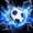 Black White Blue, variant on Castle Fairy Waterolor Soccer Print Full Size Bedding Sets 7 Pieces, Gradient Graffiti Splash Full Size Bed in a Bag, Blue White Black,Black Reversible