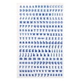 thumbnail image 2 of Tnobhg 1 Sheet Nail Art Stickers 3D 26 English Alphabet Nail DIY Manicure Adhesive Letter Decals Great Stickiness Anti-slip Nail Art Accessories, 2 of 7