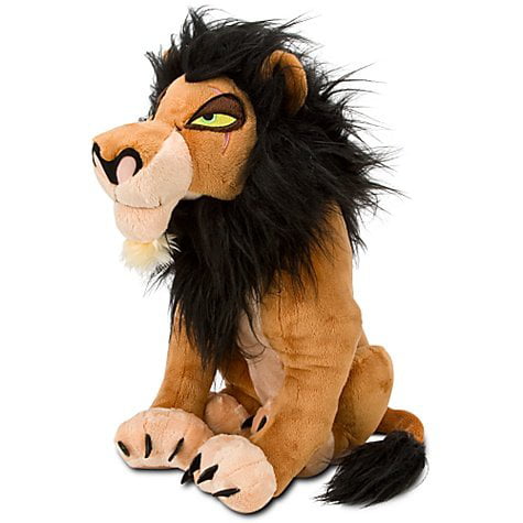 New Disney Store The Lion King Scar 13" Plush Stuffed Toy