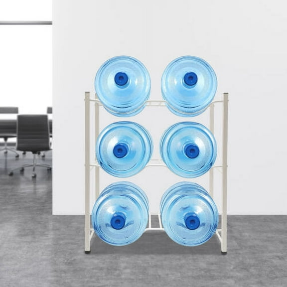 Water Jug Holder Water Bottle Storage Rack Stand Save Space 3 Tiers 5 Gallon