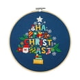 thumbnail image 2 of Elodie Christmas Embroidery Kit for Adults Artwork Portable DIY Hand Embroidery Set Christmas Tree, 2 of 8