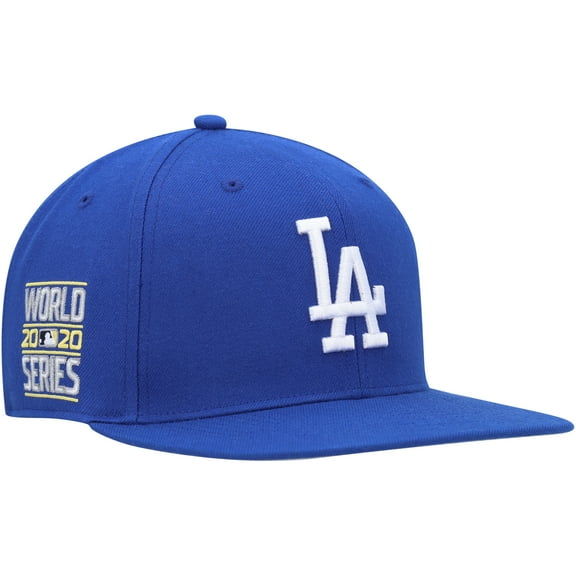 Men's '47 Royal Los Angeles Dodgers 2020 World Series Sure Shot Captain Snapback Hat