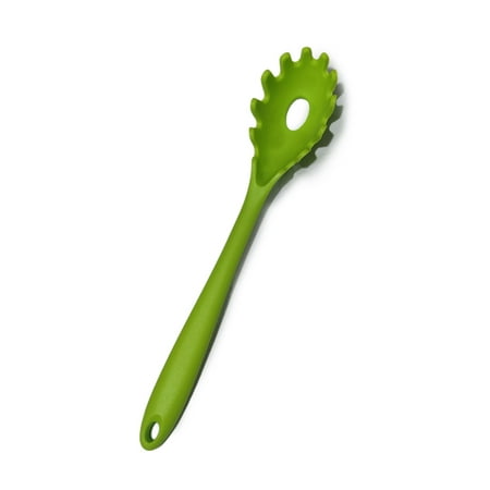 

3PCS Random Color Silicone Spoon Multifunctional Vermicelli Scoop Pasta Noodles Server Fork Kitchen Accessory