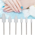 thumbnail image 4 of Juego de 6 Brocas para uñas, Cabezal de Pulido Profesional para Eliminación de Piel Muerta, Aleacio de Alta, Material de Silicona, Fácil de Transportar, Adecuado PARA, 4 of 7