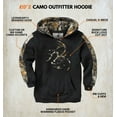 thumbnail image 4 of Legendary Whitetails Big Kids Camo Outfitter Hoodie Long Sleeve Sweatshirt, 4 of 4