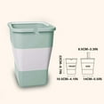 thumbnail image 4 of YingTaiLi Kitchen Trash Can Gallon, Plastic Tall Garbage Can Outdoor and Indoor, Large Recycle Bin and Waste Basket for Home, office, Garage, Patio, Restaurant, 4 of 5