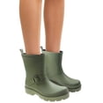 thumbnail image 2 of Time and Tru Women's Short Buckle Rain Boots, 2 of 6