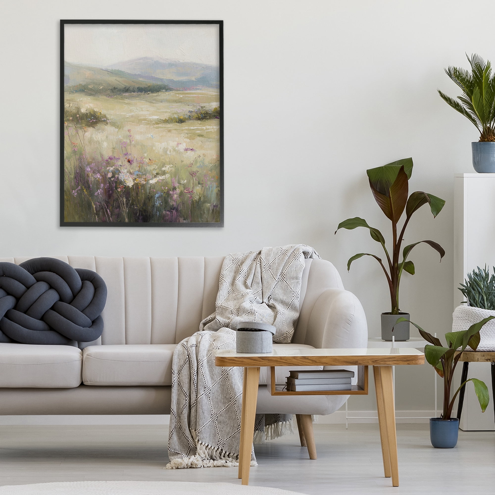 Stupell Industries Fields Of Serenity Black Framed Giclee Art, design by Svetlana Aleynikova