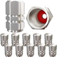 thumbnail image 1 of Tapones para válvulas de neumáticos SAMIKIVA, tapas de vástago de alta resistencia (paquete de 12), 1 of 6