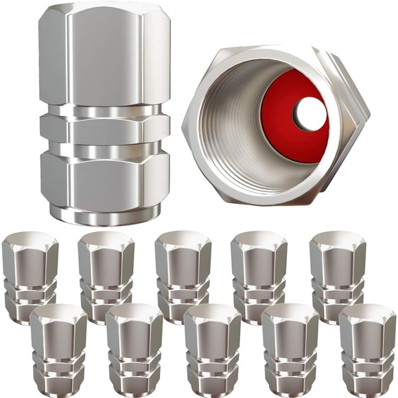 Tapones para válvulas de neumáticos SAMIKIVA, tapas de vástago de alta resistencia (paquete de 12)