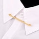 thumbnail image 2 of Juego de 2 alfileres para barra de cuello de corbata para hombre, clip de cuello clásico, 2 of 4