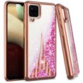 thumbnail image 1 of Kaleidio Case For Samsung Galaxy A42 5G [Quicksand Glitter] TPU Gel Slim Hybrid Skin Cover [Liquid Rose Gold Paris Tower], 1 of 1