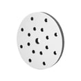 thumbnail image 1 of Risegun Almohadilla De Amortiguación De Interfaz De Densidad Suave De Gancho Y Bucle, Almohadilla De Amortiguación De Espuma De 150 Mm De Diámetro Almohadilla De Amortiguación (6 Inches 17 Holes), 1 of 8