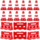 thumbnail image 1 of 24 piezas de conos y vallas de tráfico en miniatura, señales de tráfico, juguetes, adornos para mesa de arena, recuerdos para fiestas temáticas., 1 of 7