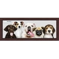 thumbnail image 2 of 10x32 Classic Modern Brown Picture Frame - UV Acrylic, Foam Board Backing, Hanging Hardware, 2 of 8