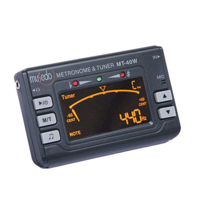 4X MT-40W Metro-Tuner Tone Generator Electronic Digital LCD LCD Clarinet Saxophone Tuner/Metronome