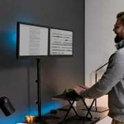 VIVO Dual Monitor Mount Extra Tall Desk Stand | Holds two Screens up to 27