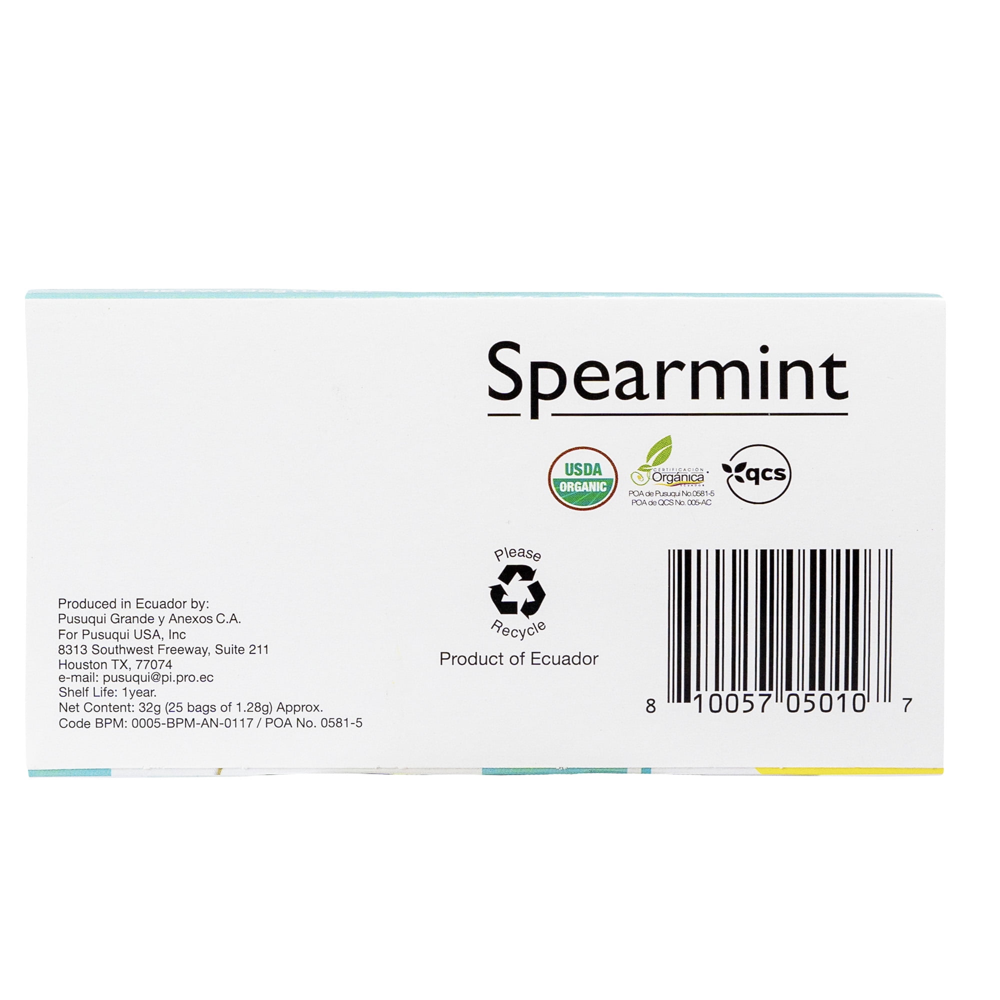 Pusuqui Tea Spearmint 25.000 Bg