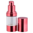 thumbnail image 2 of 6Pcs Round ABS And PP Red Plastic Lotion Bottles For Women And Travelers Travel-Friendly Daily, 2 of 5