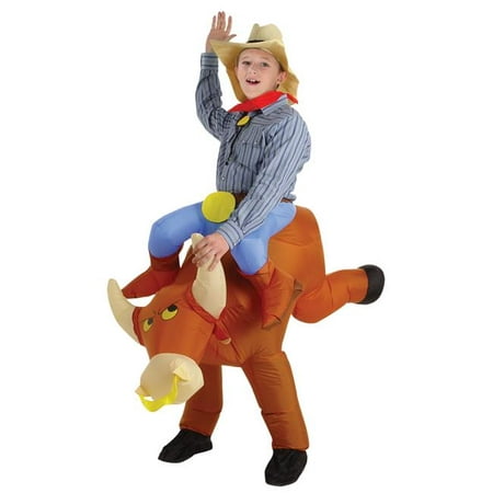 Morris Costumes SS22009G Bull Rider Kids Inflatable