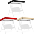 thumbnail image 2 of Auvent de Remplacement pour Balançoire d'Extérieur, Imperméable, Housse Supérieure de Balançoire de Patio pour Balançoire de Jardin, 2 of 9