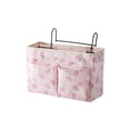 thumbnail image 1 of Bewildely Bolsa de almacenamiento para mesita de noche, hogar, oficina, dormitorio, teléfono móvil colgante, revistas, tableta, portátil, botella de Almacenamiento y organización del hogar Rosado Bewildely HA072949-03, 1 of 6