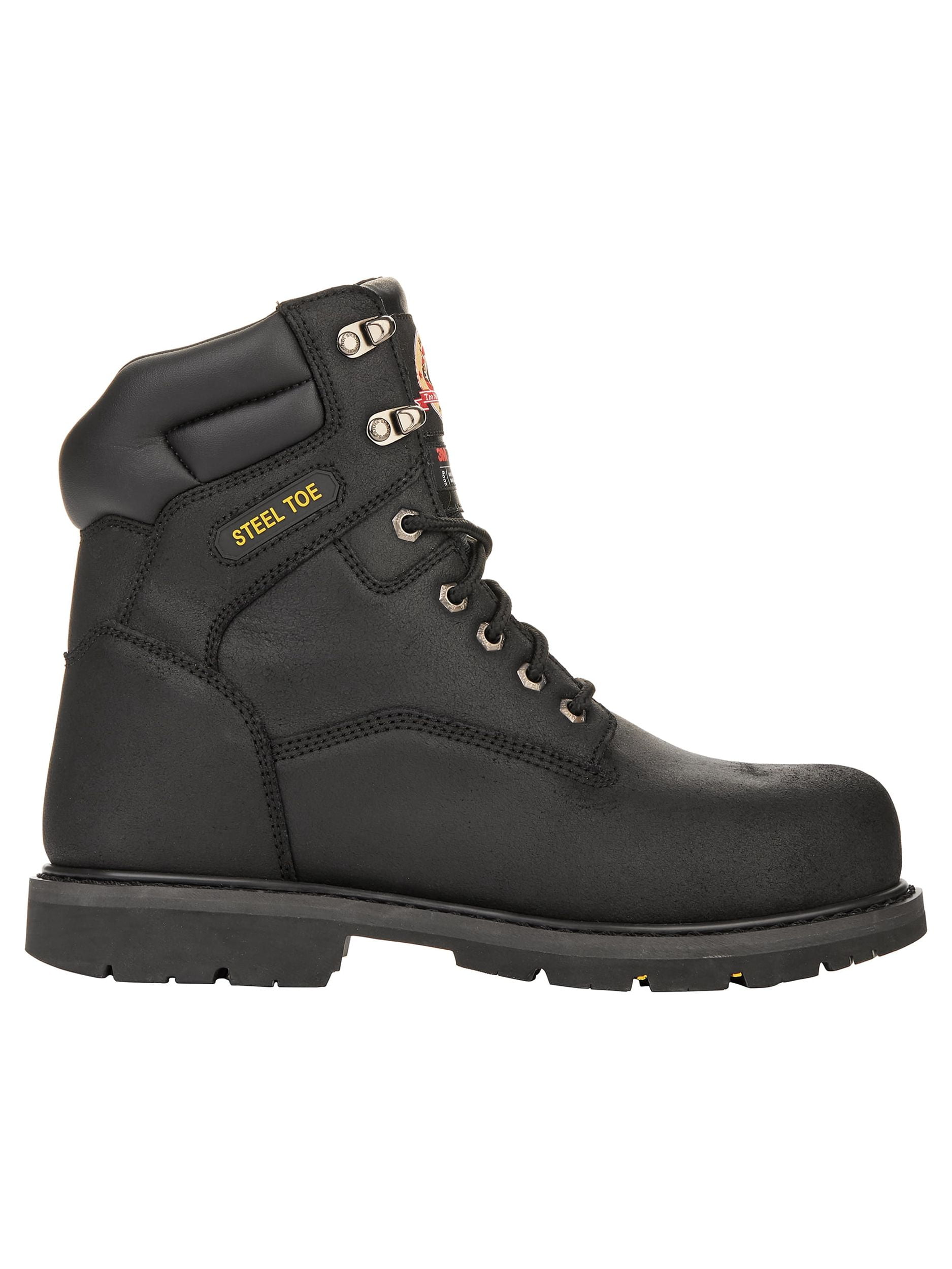 Brahma Mens Iron Tough II 8 Steel Toe Work Boots Walmart