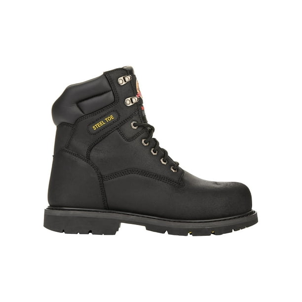 Brahma Men's Iron Tough II Steel Toe Work Boots, Wide Width